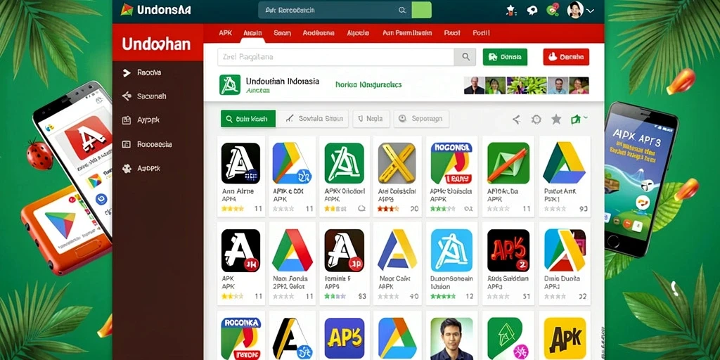 Tampilan awal yang menarik dengan pilihan karakter.