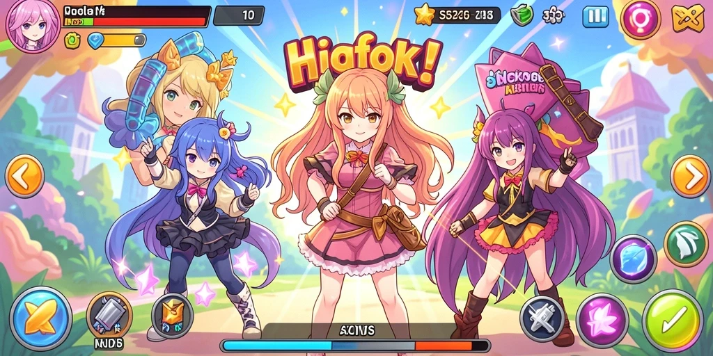 Screenshot aplikasi BAMBUHOKI88 menunjukkan antarmuka yang modern.