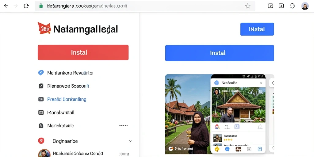 Tampilan antarmuka yang menarik dan intuitif.