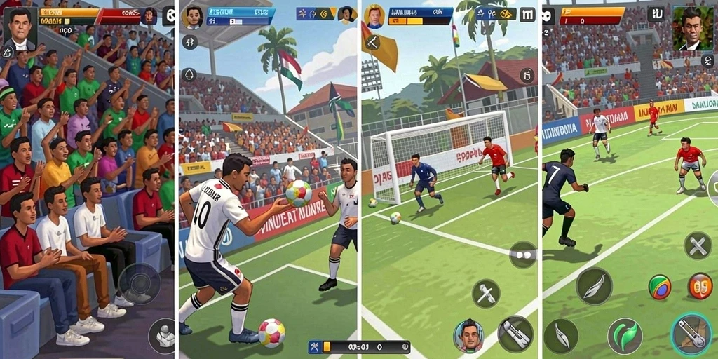 Tampilan awal game dengan grafis menakjubkan.
