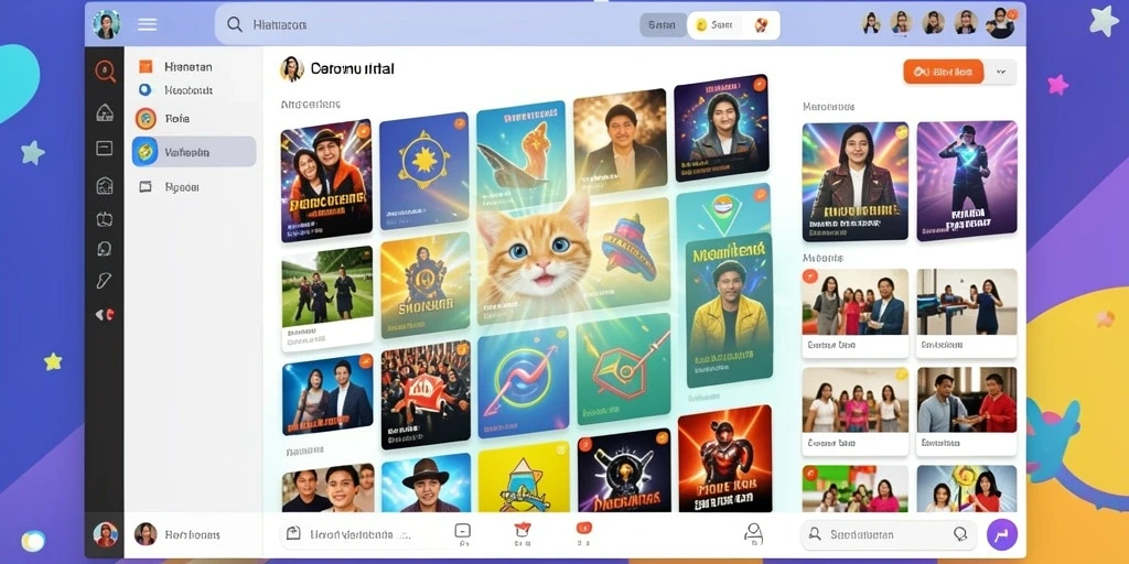 Tampilan antarmuka yang intuitif dan menarik.