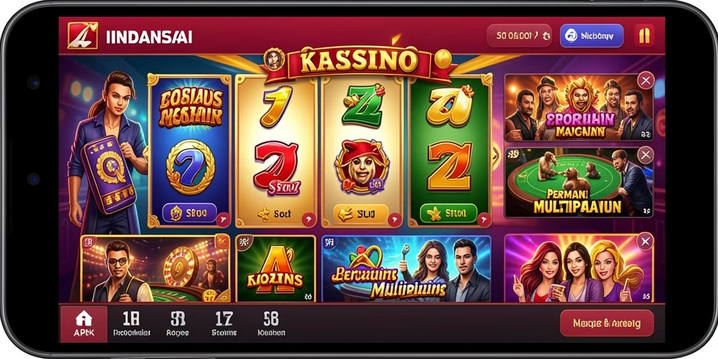 Gambaran awal permainan dengan karakter Gatotkaca.