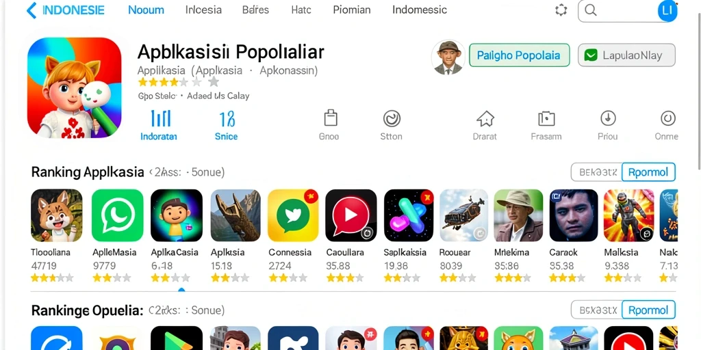 Tampilan karakter utama yang dapat disesuaikan.