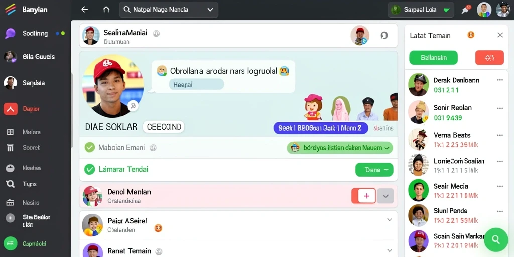 Tampilan antarmuka yang menarik dan user-friendly.