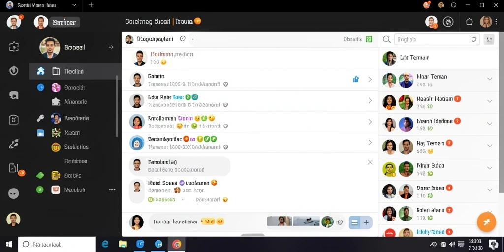 Screenshot menunjukkan suasana permainan yang penuh warna.