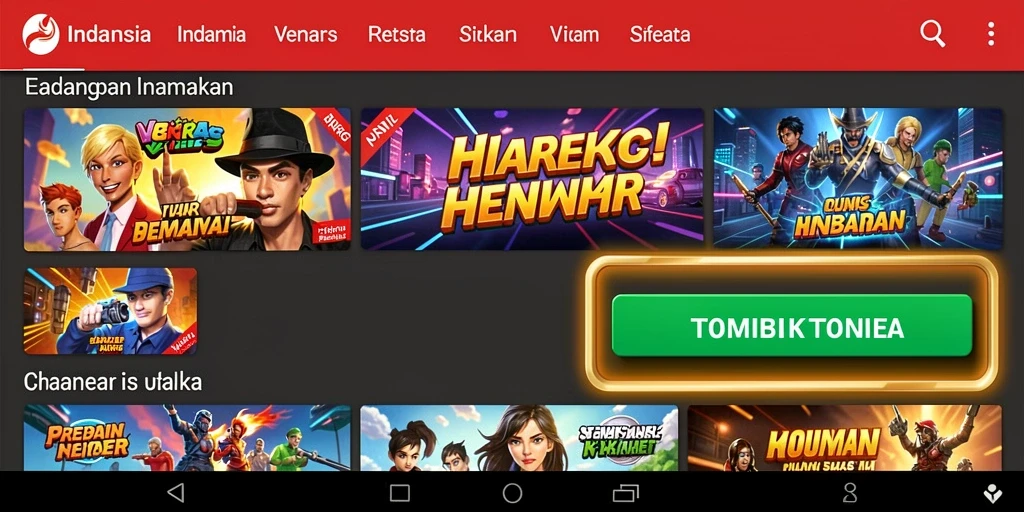 Tampilan antarmuka yang menarik dan mudah dinavigasi.