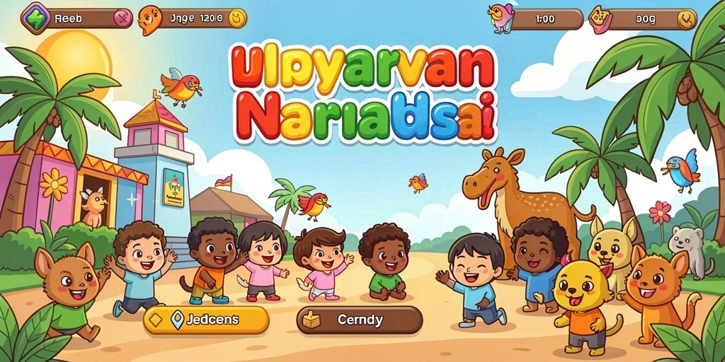 Screenshot fitur gameplay yang menarik.