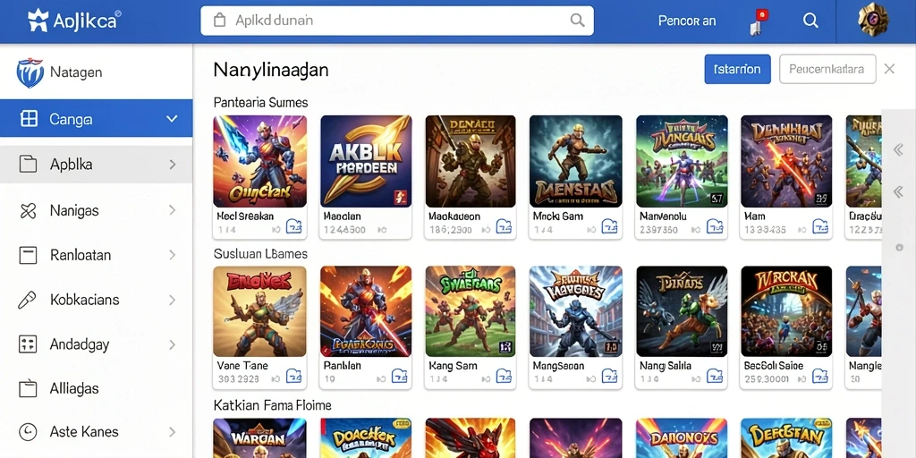 Tampilan antarmuka yang menarik dan user-friendly.