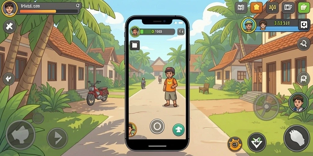 Tampilan antarmuka yang modern dan menarik.