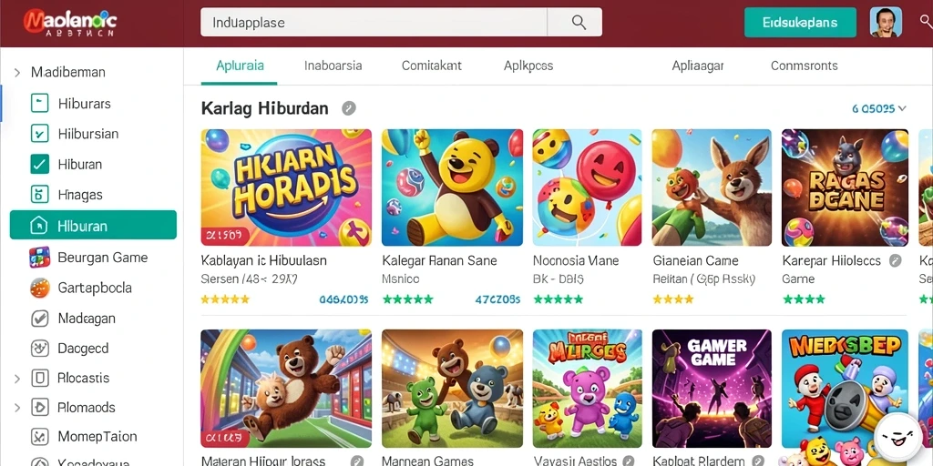 Tampilan antarmuka PGBET yang ramah pengguna.