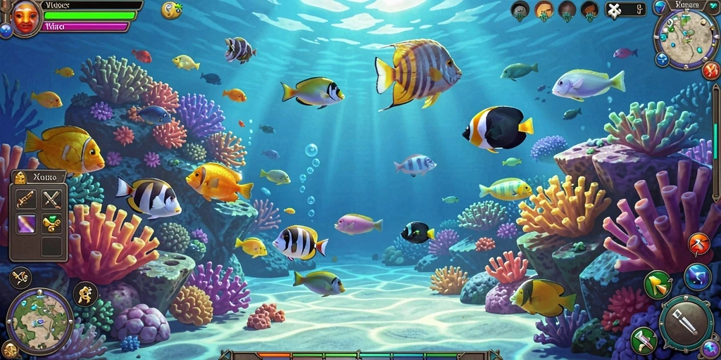 Screenshot dari antarmuka utama POPWIN yang menarik.