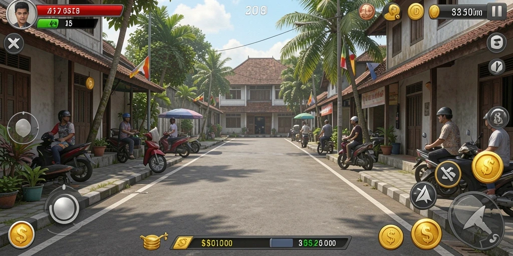 Tampilan utama aplikasi REJEKIGAMES yang menarik.