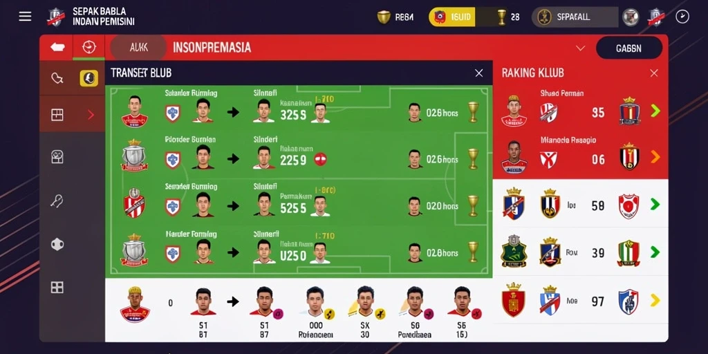 Tampilan antarmuka RP888 yang modern dan intuitif.