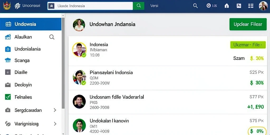 Tampilan antarmuka yang ramah pengguna.