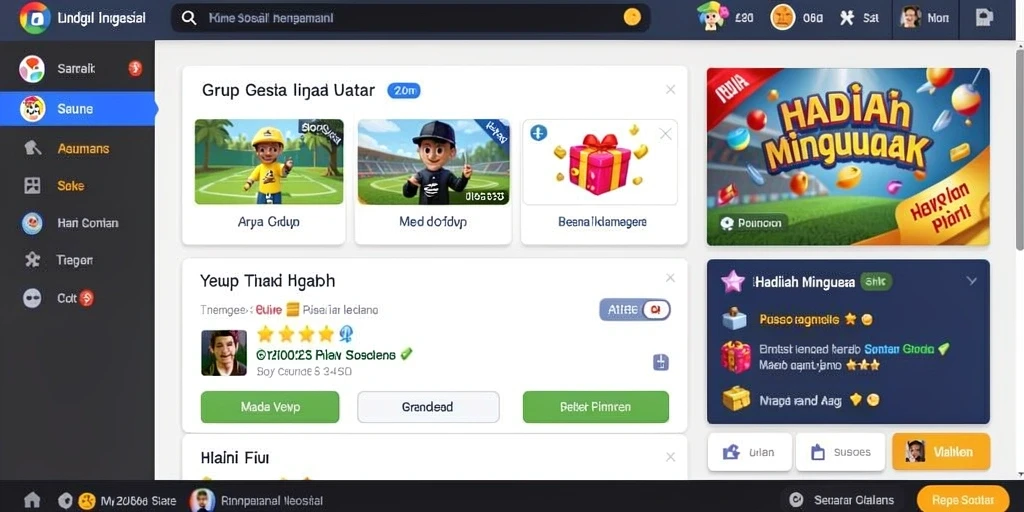 Screenshot menampilkan karakter utama dalam aksi.