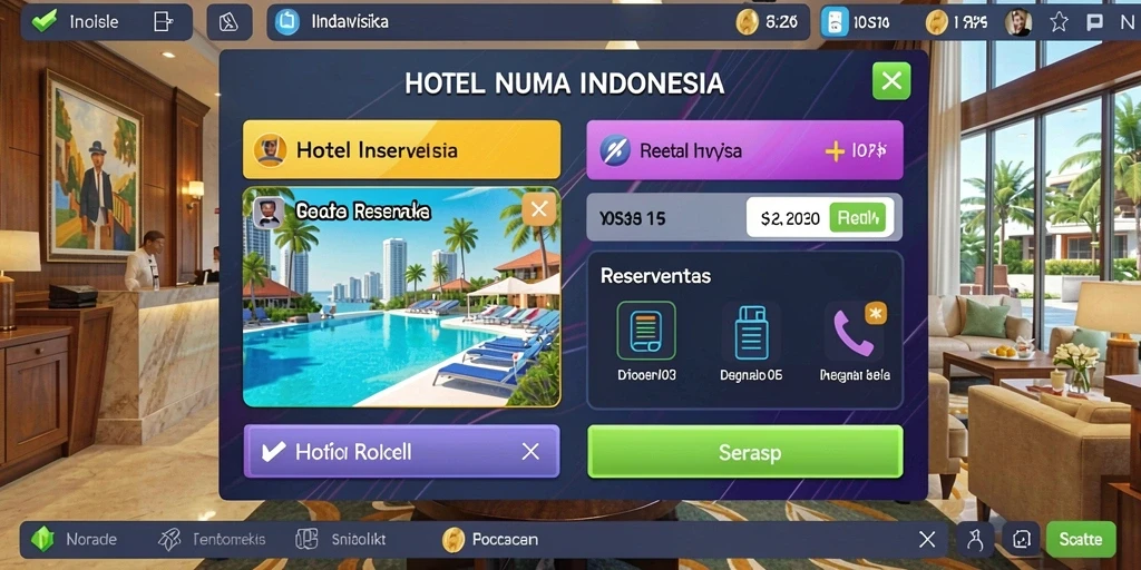 Tampilan grafis yang memukau di VC55.