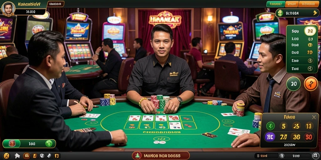 Tampilan antarmuka aplikasi yang menarik dan interaktif.
